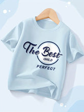 Cotton Consistent Boys Casual Short Sleeve T-shirt